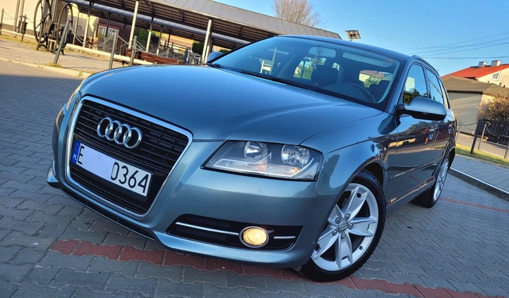 Audi A3 cena 29800 przebieg: 233500, rok produkcji 2011 z Pabianice małe 172